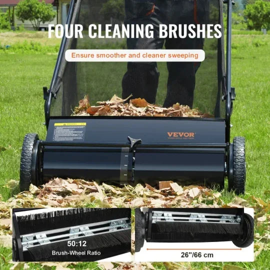 🍂 Ultimate Leaf Sweeper – Fast & Easy Fall Yard Cleanup
