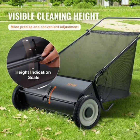 🍂 Ultimate Leaf Sweeper – Fast & Easy Fall Yard Cleanup
