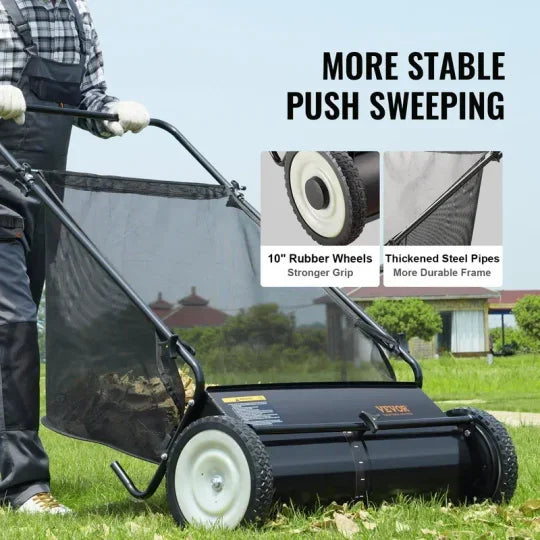 🍂 Ultimate Leaf Sweeper – Fast & Easy Fall Yard Cleanup